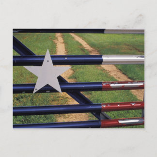 N.A., USA, Texas, Lake Buchanan, Texas flag Postcard