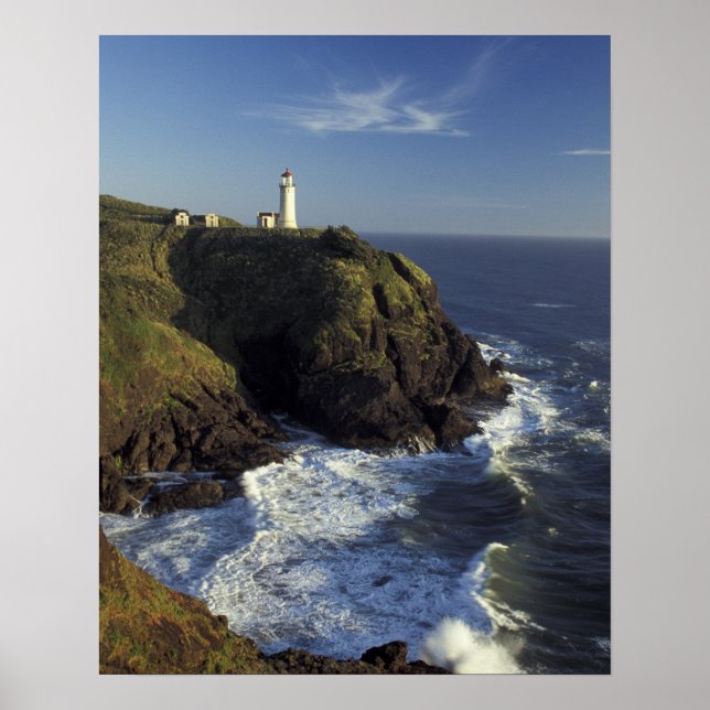 N.A., USA, Washington, Cape Disappointment State Poster (Front)