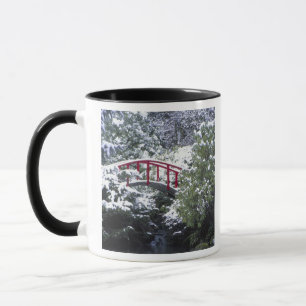 N.A., USA, Washington, Seattle. Moon bridge in 2 Mug