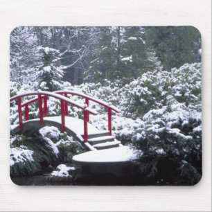 N.A., USA, Washington, Seattle. Moon bridge in Mouse Mat