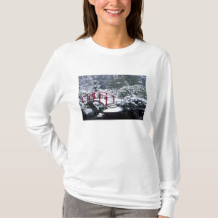 N.A., USA, Washington, Seattle. Moon bridge in T-Shirt