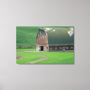 N.A., USA, Washington, Whitman County. Old Canvas Print
