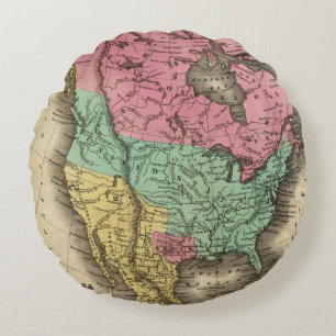 N America Round Cushion