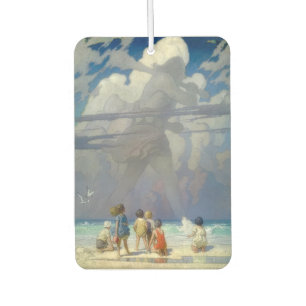 N.C. Wyeth The Giant 1923 Vintage Illustration Car Air Freshener