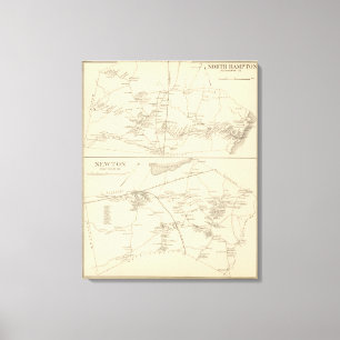 N Hampton, Newton Canvas Print