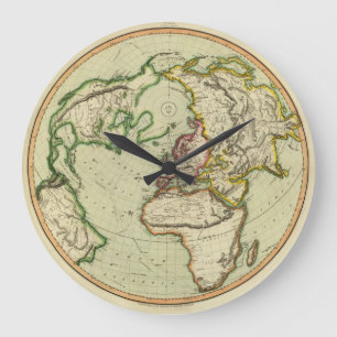 N. Hemisphere, plane of London. Large Clock