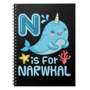 N is for Narwhal Notebook