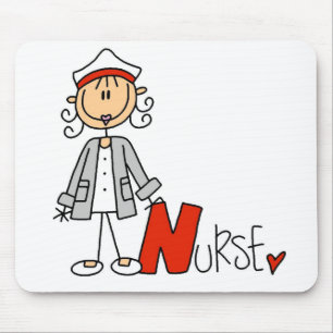 N is for Nurse Mouse Mat