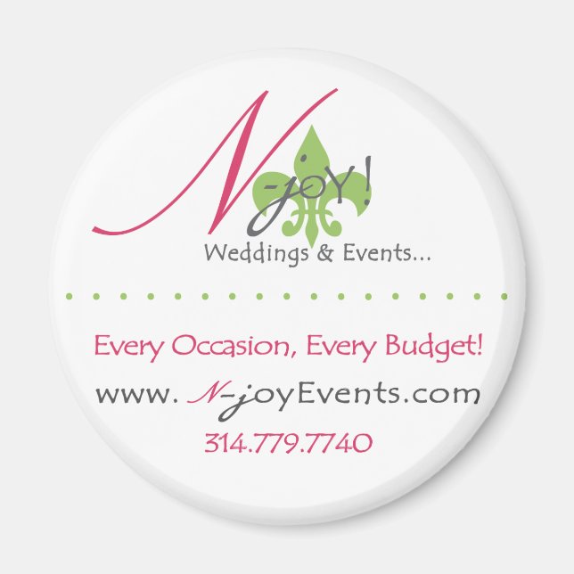 N-joY! Promotional Magnet (Front)