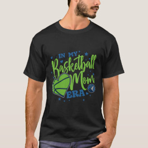 N Minnesota Timberwolves Mother's Day Sketll Mom E T-Shirt