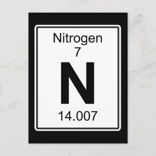 N - Nitrogen Postcard