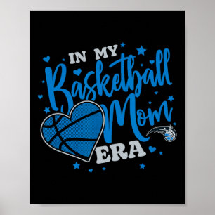 N Orlando Magic Mother's Day Sketll Mom Era  Poster