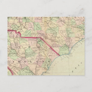 N & S Carolina 2 Postcard