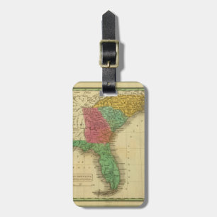 N. & S. Carolina. Luggage Tag