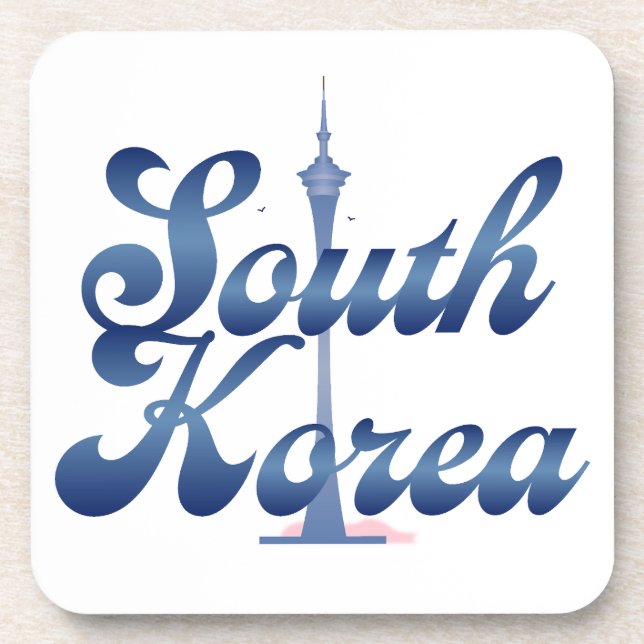 N Seoul Tower South Korea Coaster (Front)