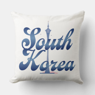 N Seoul Tower South Korea Cushion