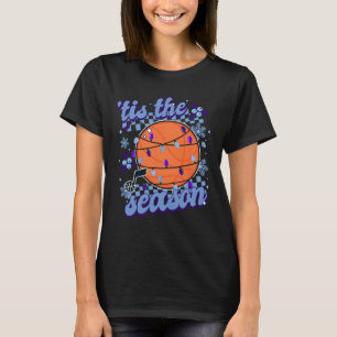 N Utah Jazz Christmas Tangled Lights T-Shirt