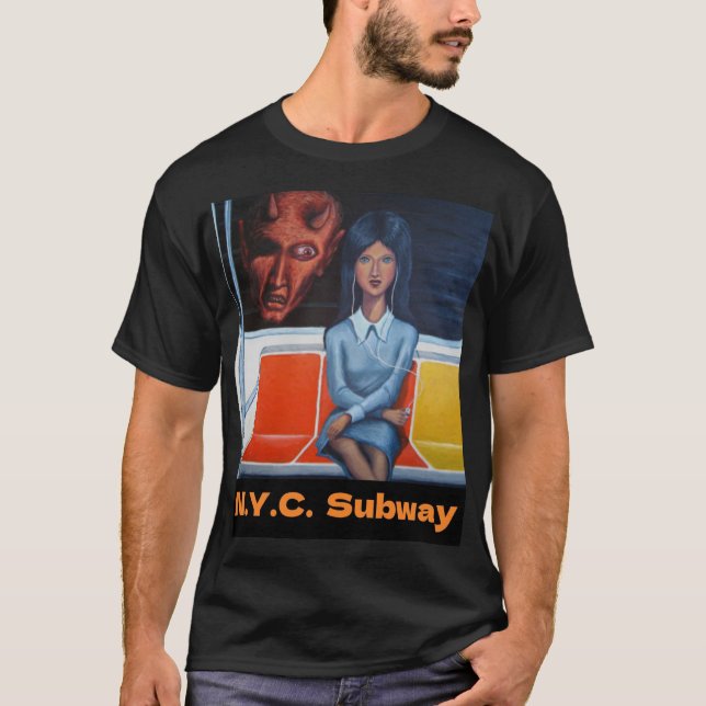 N.Y.C. Subway tee shirt (Front)
