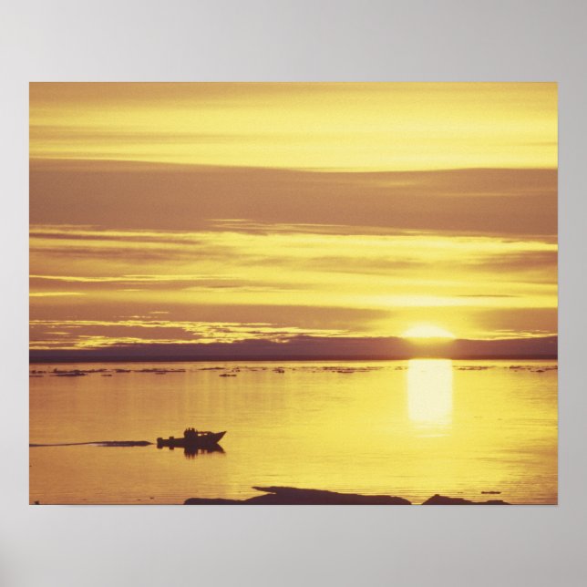 NA, Canada, Canadian Arctic, Baffin Island Poster (Front)