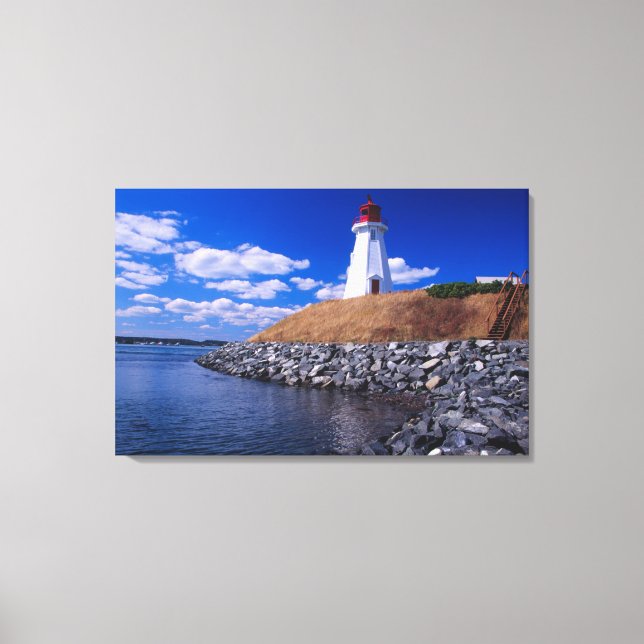 NA, Canada, New Brunswick, Campabello Island. Canvas Print (Front)