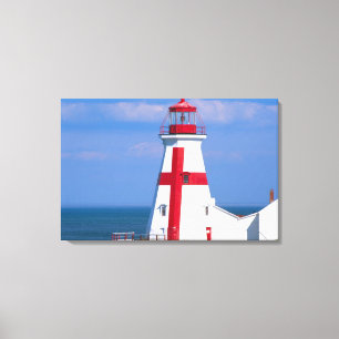 NA, Canada, New Brunswick, Campobello Island. 7 Canvas Print