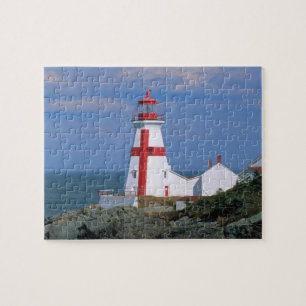 NA, Canada, New Brunswick, Campobello Island. Jigsaw Puzzle