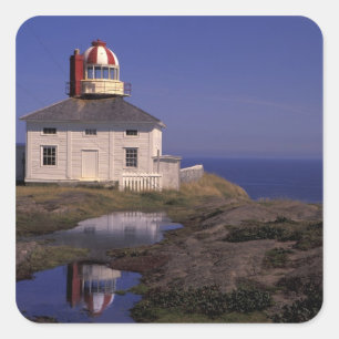 NA, Canada, Newfoundland, Cape Spear. Old Cape Square Sticker