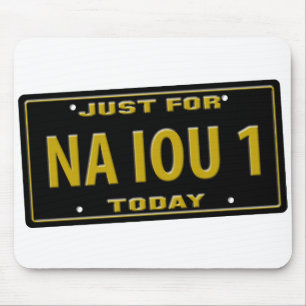 NA IOU 1 MOUSE MAT