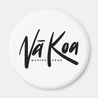 Na Koa Magnet (Circle)