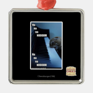 Na na na nooom metal tree decoration