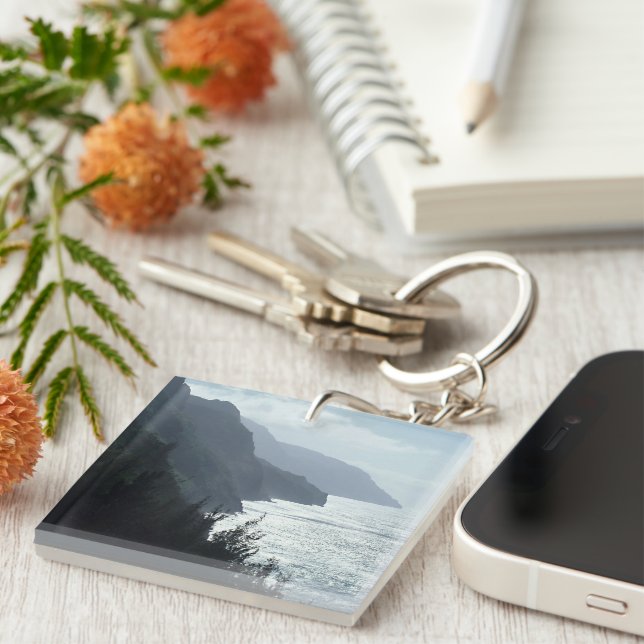 Na Pali Coast Key Ring (Front Right)