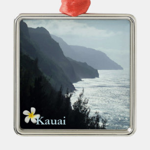 Na Pali Coast Metal Tree Decoration