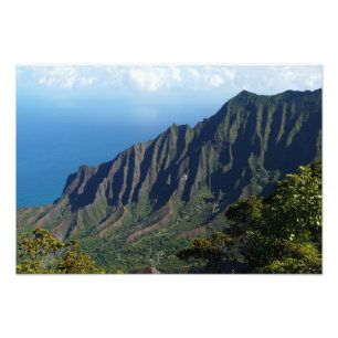 Na Pali Coast on Kauai Photo Print