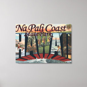 Na Pali Coast State Park, Hawaii Canvas Print