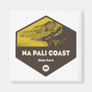Nā Pali Coast State Park Hawaii Magnet