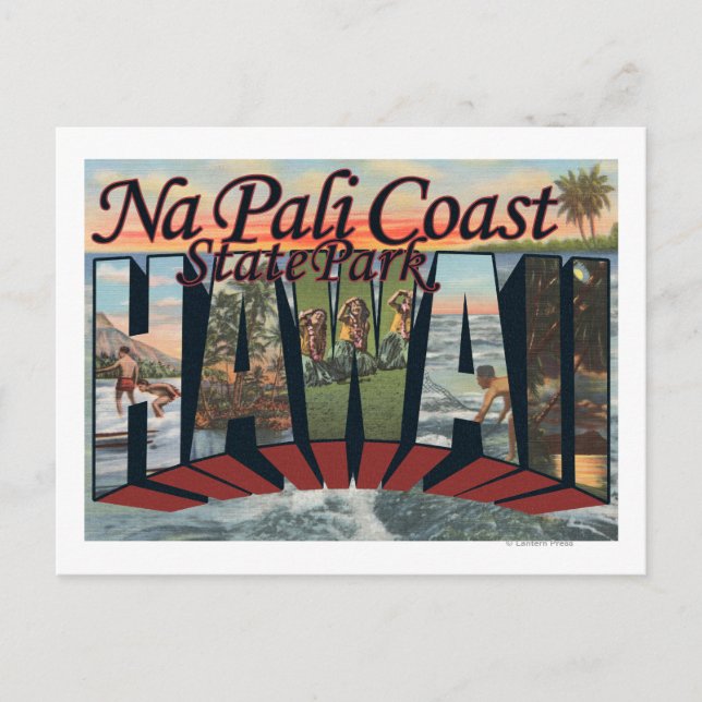 Na Pali Coast State Park, Hawaii Postcard (Front)