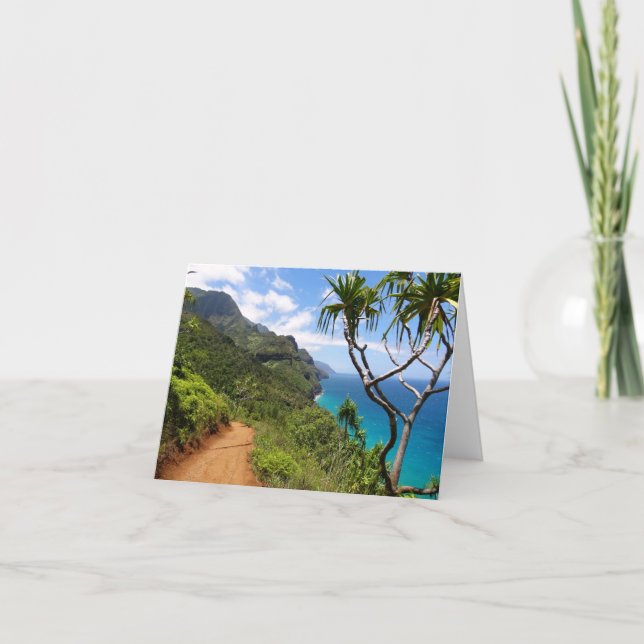 Nā Pali Coast State Park, Kauai Card (Front)