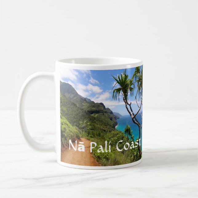Nā Pali Coast State Park, Kauai Coffee Mug (Left)