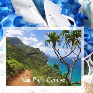 Nā Pali Coast State Park, Kauai Postcard