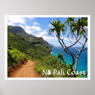 Nā Pali Coast State Park, Kauai Poster