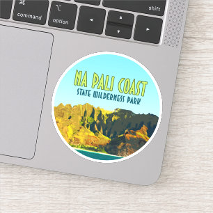 Na Pali Coast State Wilderness Park Hawaii Vintage
