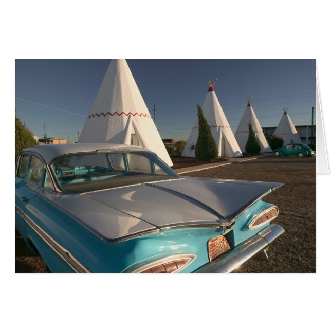 NA, USA, Arizona, Holbrook Route 66, Wigwam 2 (Front Horizontal)