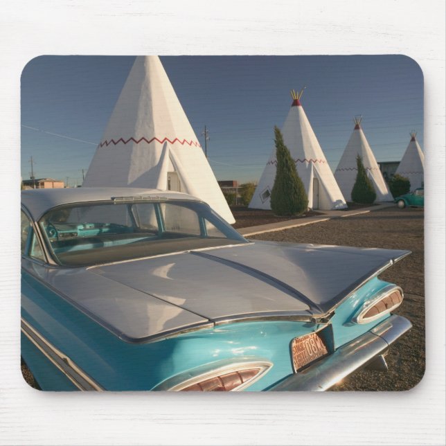 NA, USA, Arizona, Holbrook Route 66, Wigwam 2 Mouse Mat (Front)