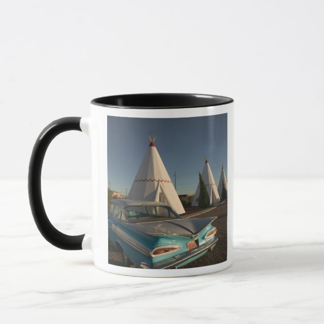 NA, USA, Arizona, Holbrook Route 66, Wigwam Mug (Left)