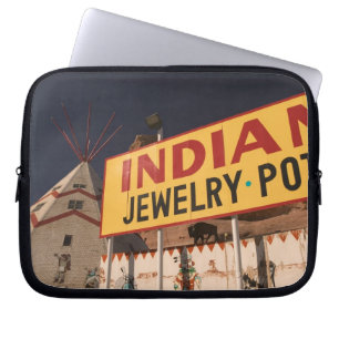 NA, USA, Arizona, Lupton Yellowhorse Indian Laptop Sleeve