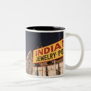 NA, USA, Arizona, Lupton Yellowhorse Indian Two-Tone Coffee Mug