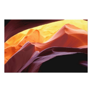NA, USA, Arizona, Paria canyon. Sandstone Photo Print