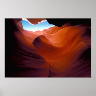 NA, USA, Arizona, Paria canyon. Sandstone Poster