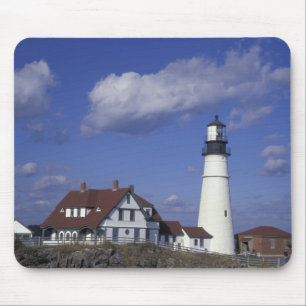 NA, USA, Maine, near Portland, Portland Head Mouse Mat