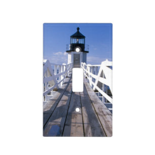 NA, USA, Maine, Port Clyde. Marshall Point 2 Light Switch Covers
